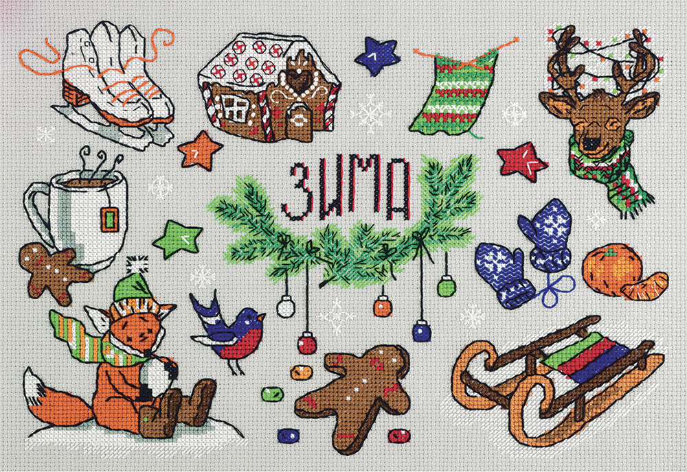 Embroidery kits PANNA CE-7032