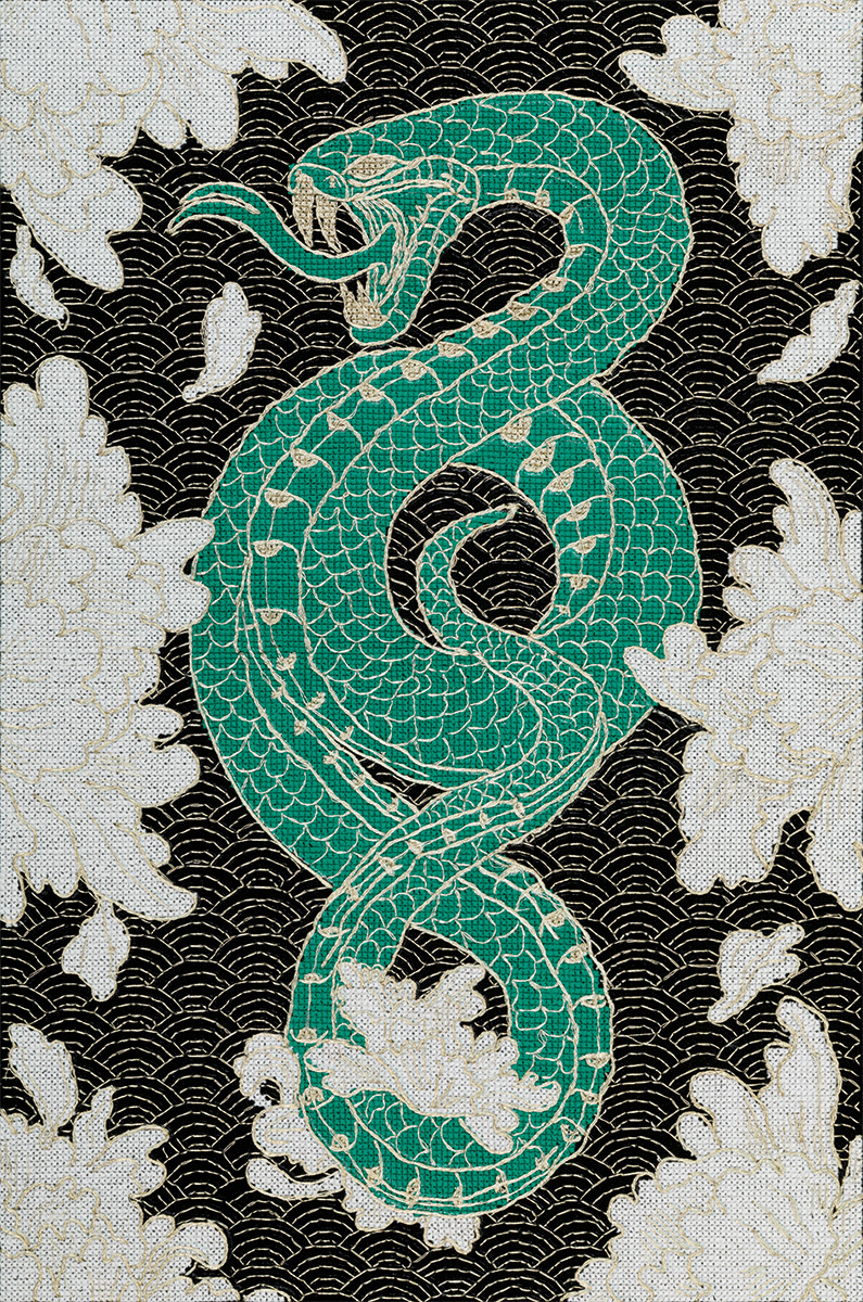 Embroidery kits PANNA La linea d'oro F-7487